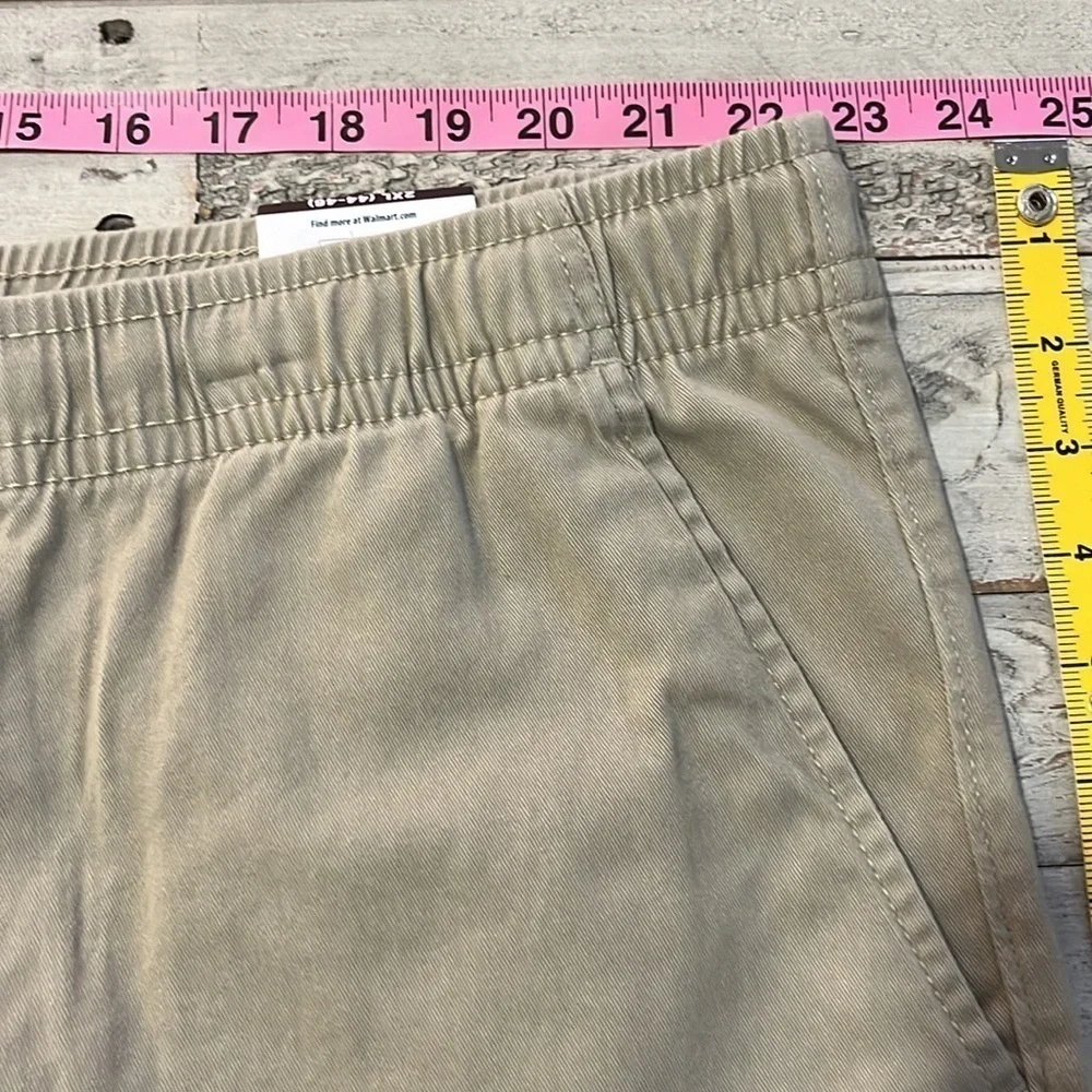 [g] George Soft‎ Cargo 6 Pocket Shorts AVAILABLE IN BLACK or KHAKI